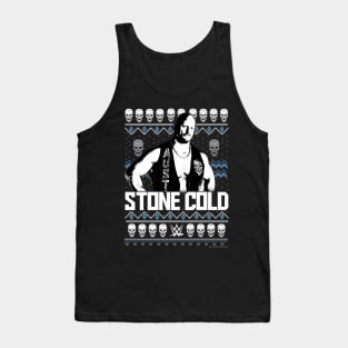 Stone Cold Steve Austin Ugly Christmas Tank Top